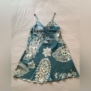 Zara Printed Slip Dress